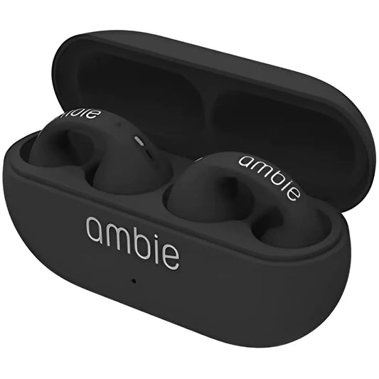 AMBIE Ear cuffs original with Charging case | Painless Wireless Open Ear Clip