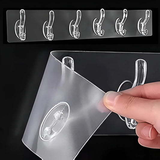 🔥Buy 1 Get 1 Free✨ Waterproof Adhesive 6 hooks Pack